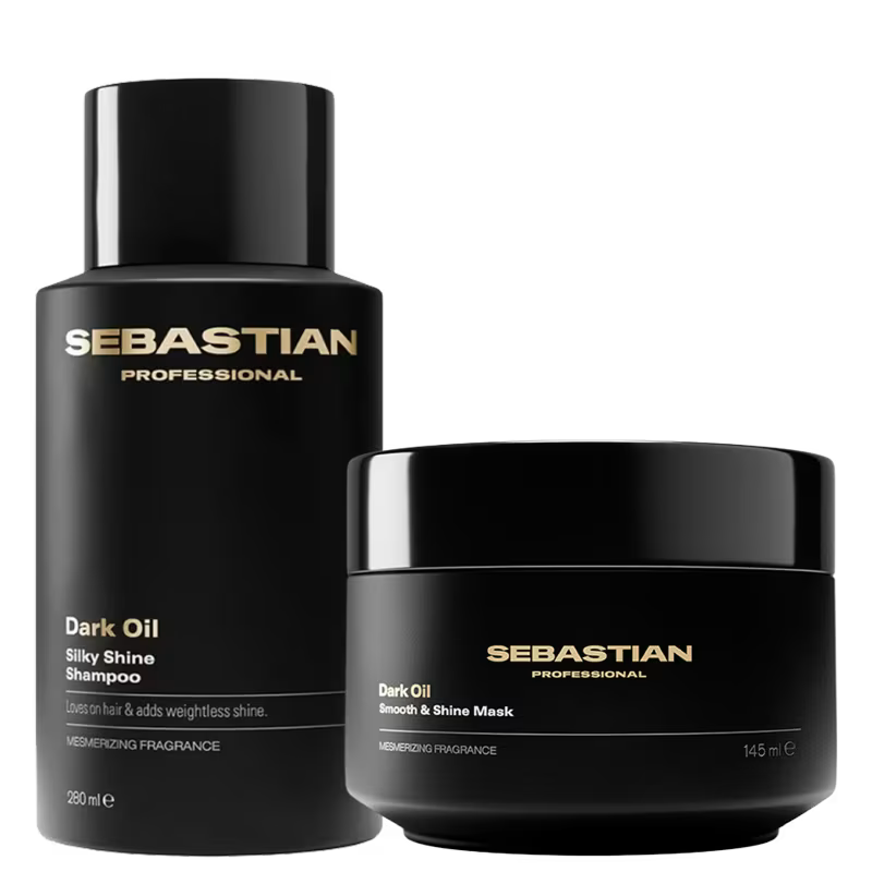 Kit Sebastian Professional Dark Oil Mask Home (2 Produtos)