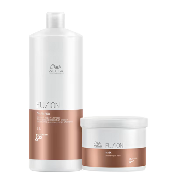 Kit Wella Professionals Fusion Duo Care Salon (2 Produtos) Shampoo + Máscara
