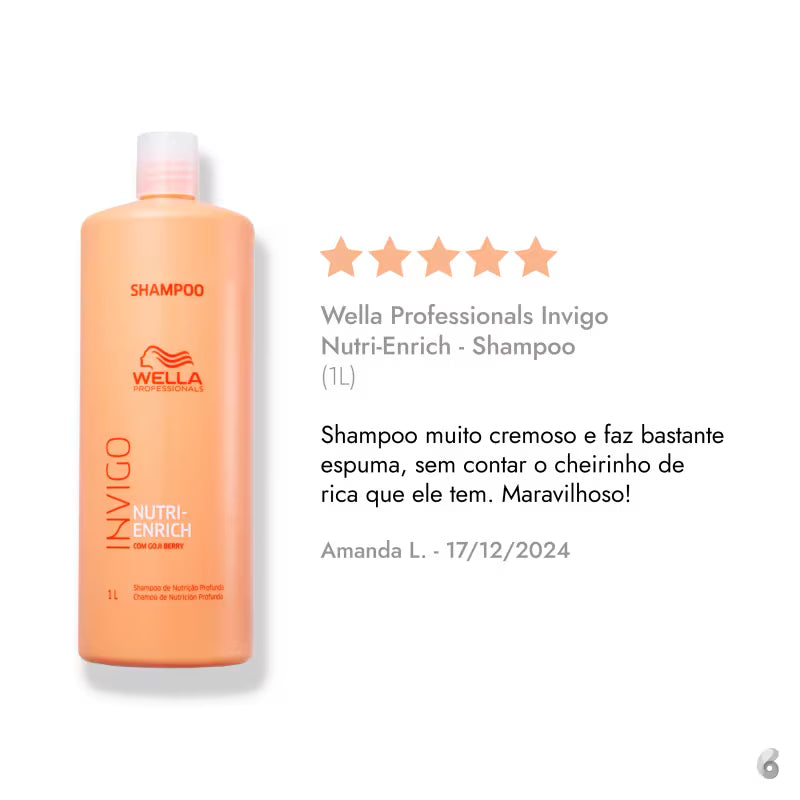 Wella Professionals Invigo Nutri-Enrich - Shampoo 1 Litro