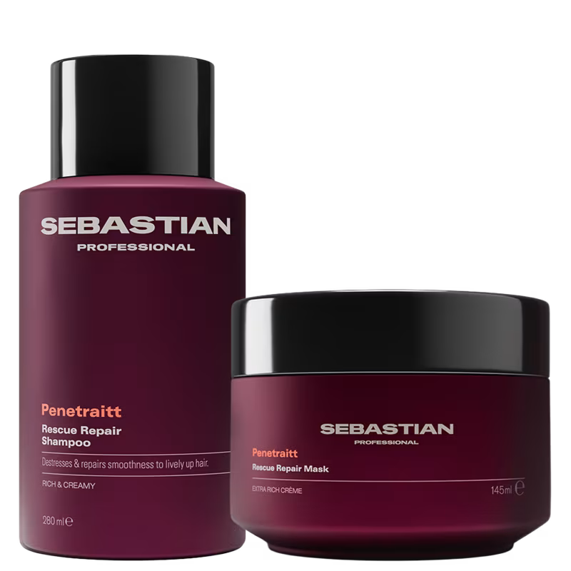Kit Sebastian Professional Penetraitt Mask Luxe Home (2 Produtos)