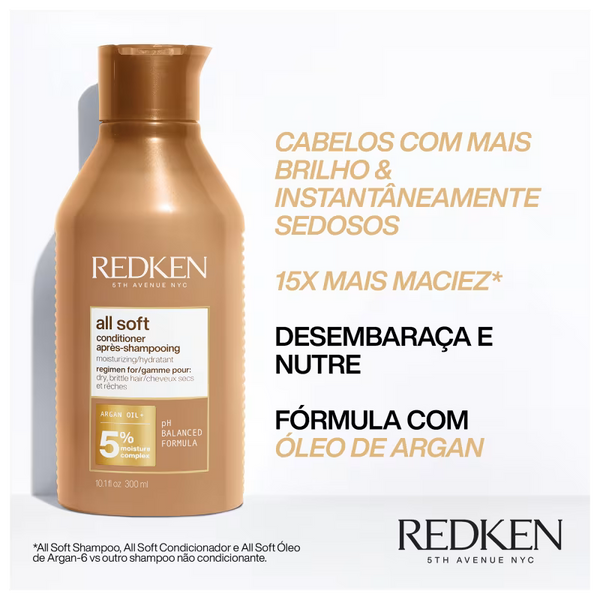 Redken All Soft - Condicionador 300ml