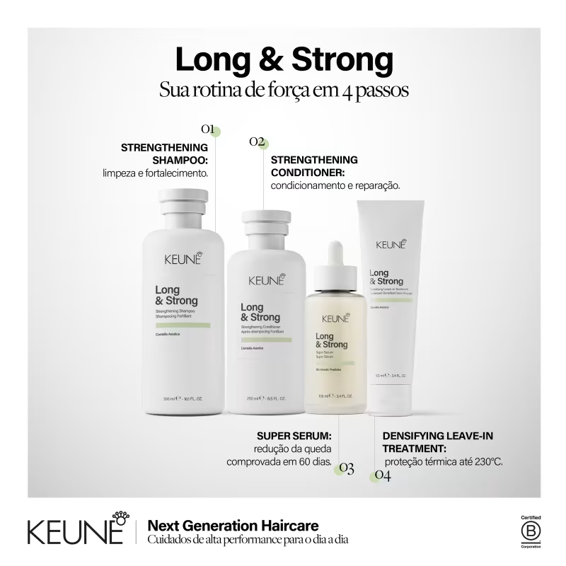 Keune Long & Strong - Shampoo 300ml