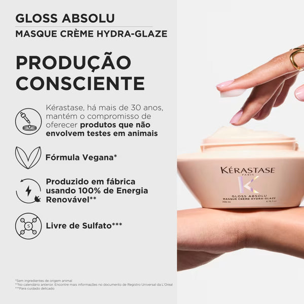 Kérastase Gloss Absolu Hydra-Glaze - Máscara Capilar 200ml