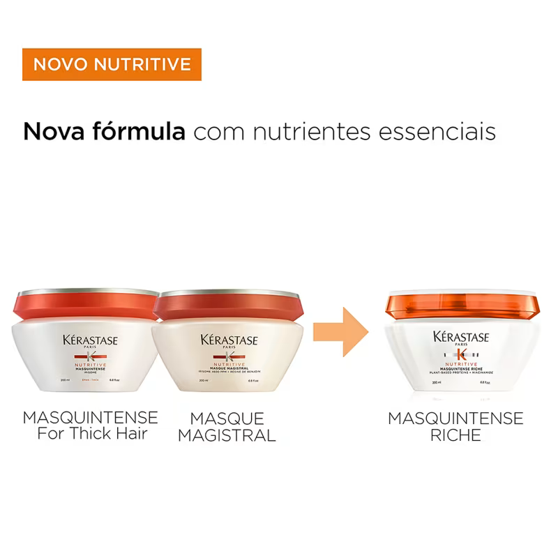 Máscara Kérastase Nutritive Masquintense Riche 200 ml