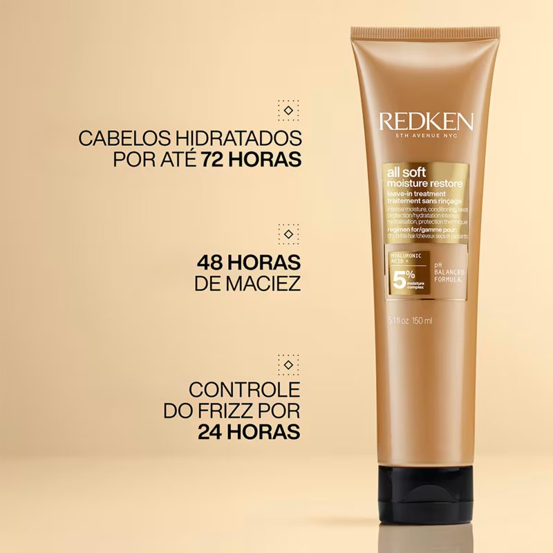 Redken All Soft Moisture Restore - Leave-in Hidratante 150ml