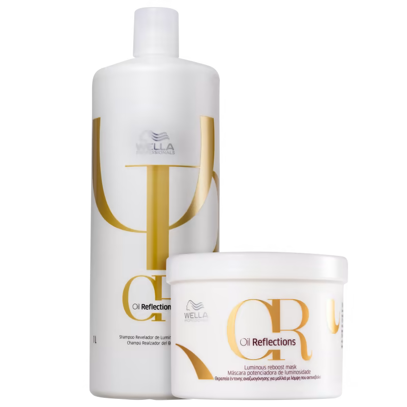 Kit Wella Professionals Oil Reflections Duo Salão (2 Produtos)