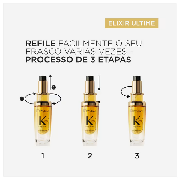 Kérastase Elixir Ultime L'Huile Originale Refillable - Óleo Capilar 75ml