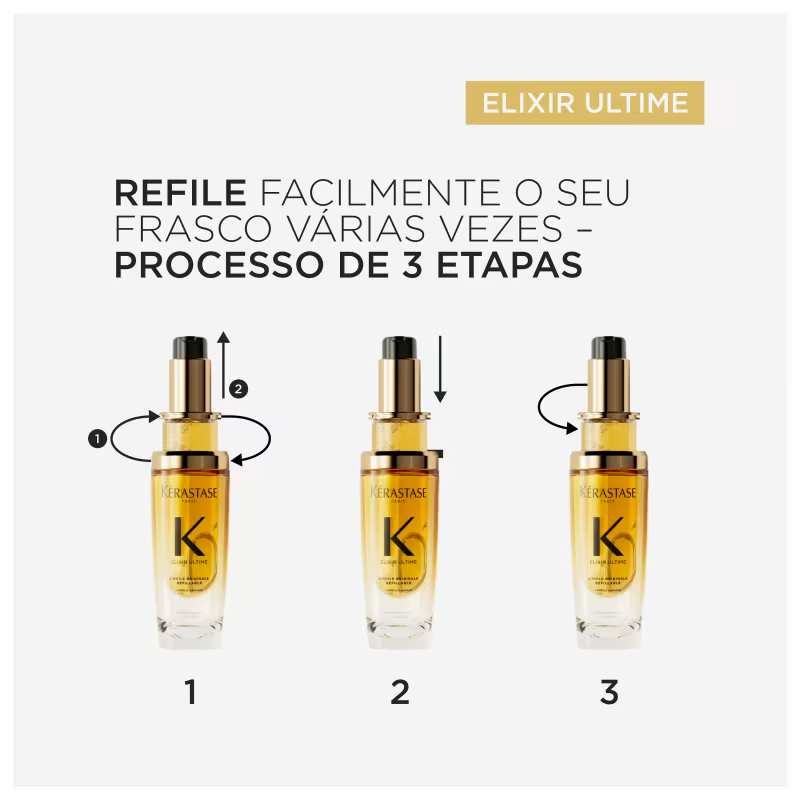 Kérastase Elixir Ultime L'Huile Originale Refillable - Óleo Capilar 75ml