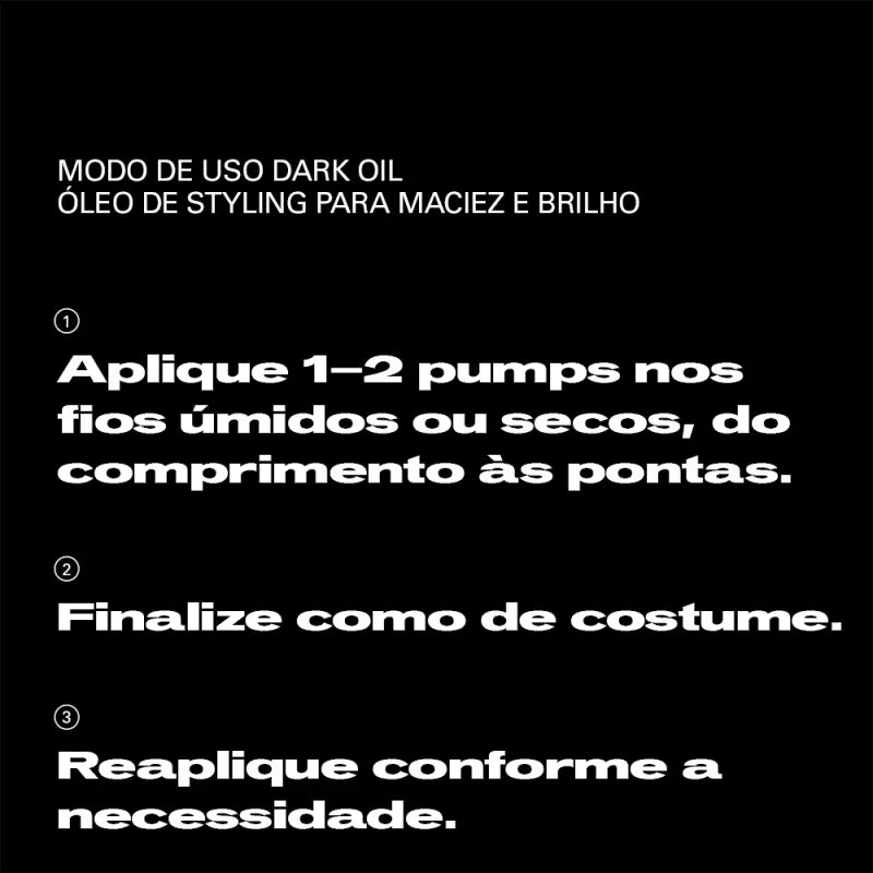 Sebastian Professional Dark Oil - Óleo Capilar 100ml