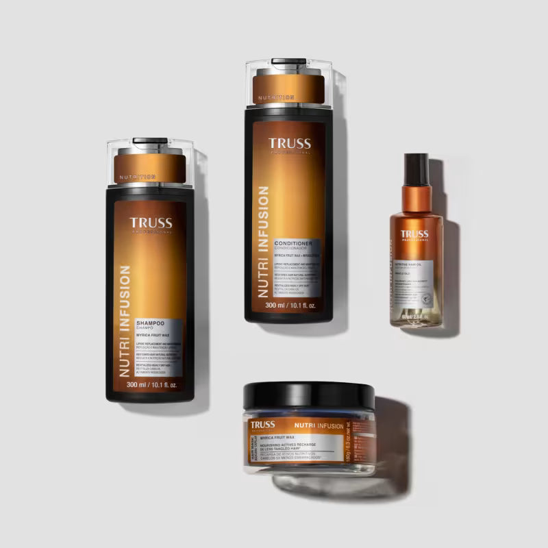 Kit Truss Nutri Infusion Shampoo e Máscara (2 Produtos) + Bolsa Personalizada Truss